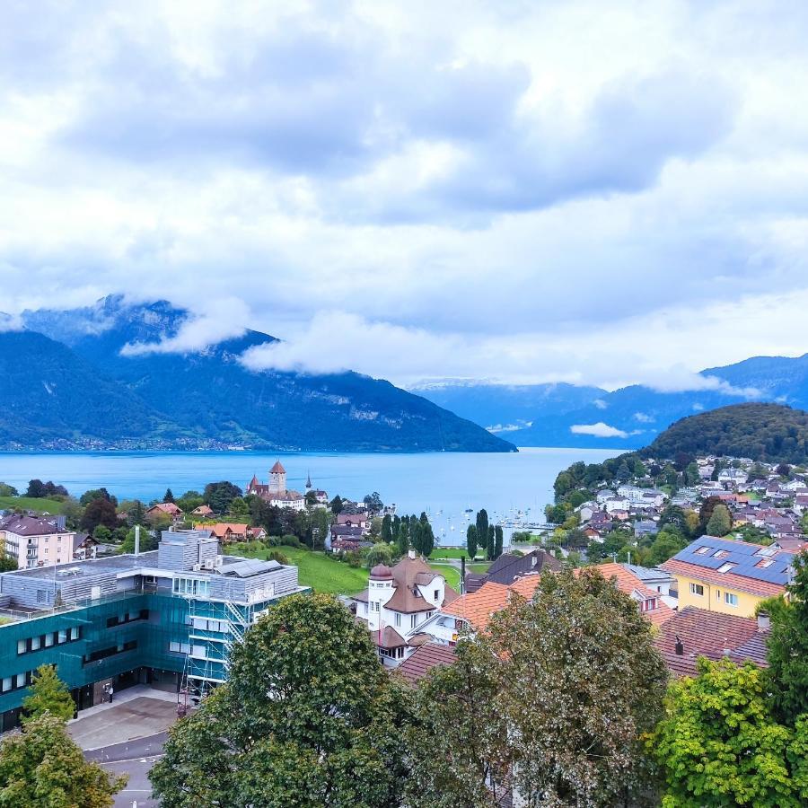 Spiez Lakeview By The Station Room A المظهر الخارجي الصورة