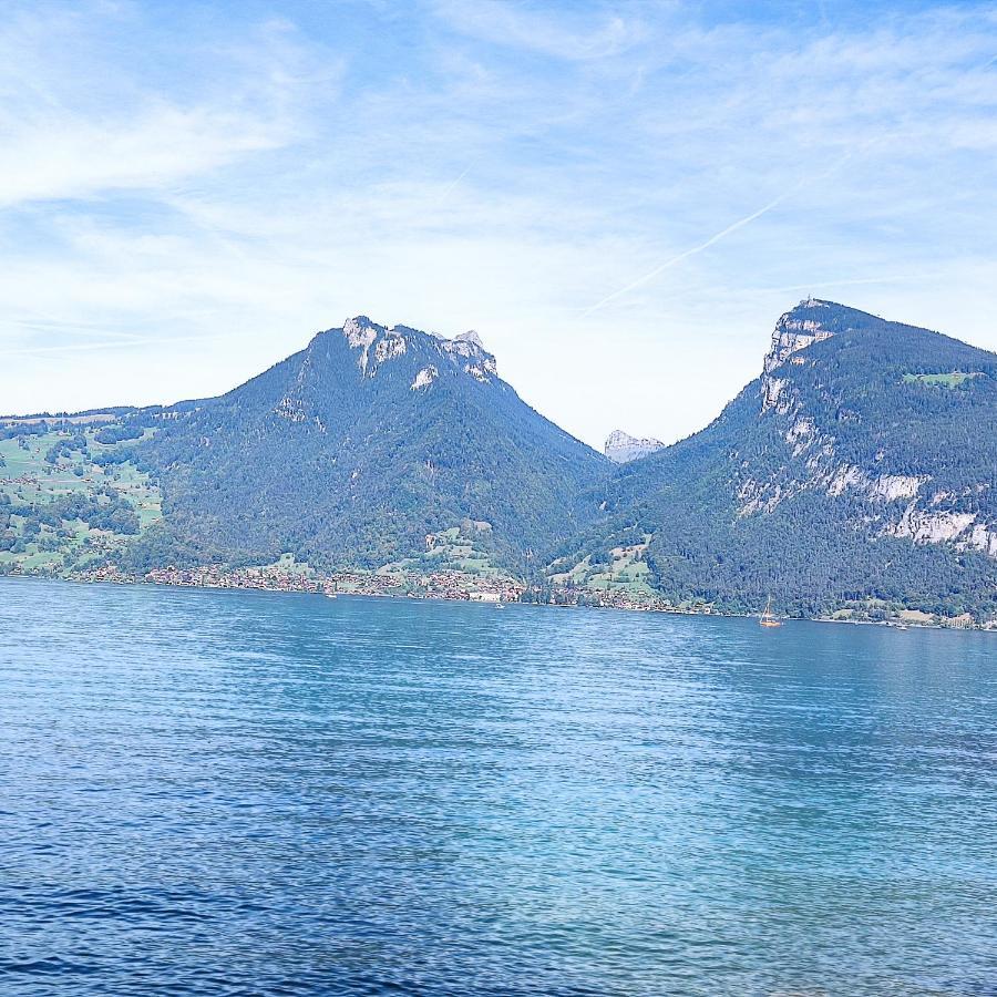 Spiez Lakeview By The Station Room A المظهر الخارجي الصورة
