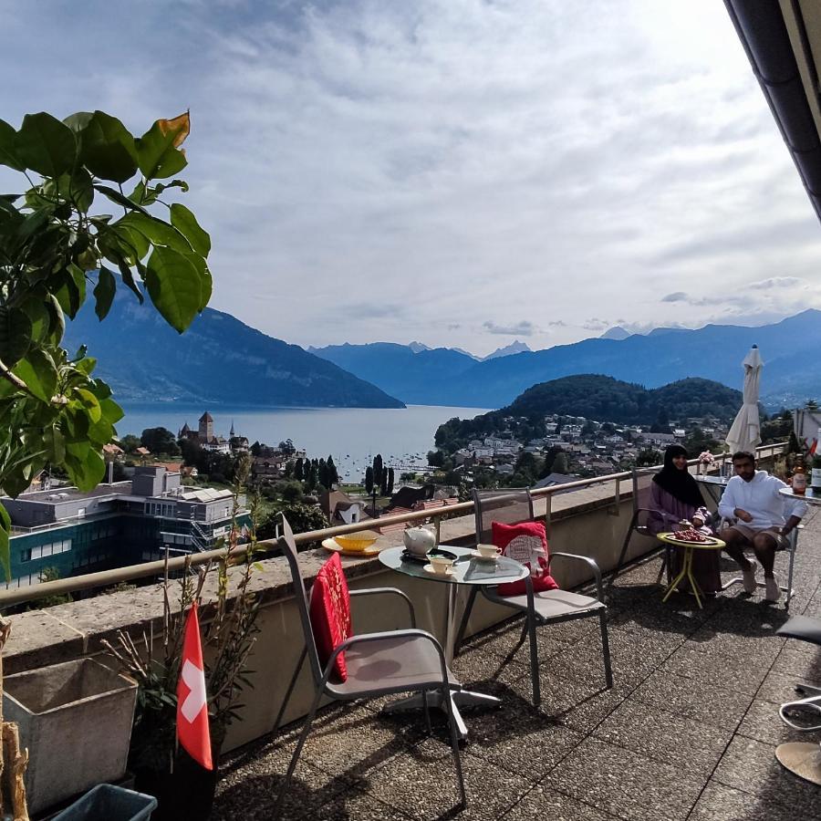 Spiez Lakeview By The Station Room A المظهر الخارجي الصورة